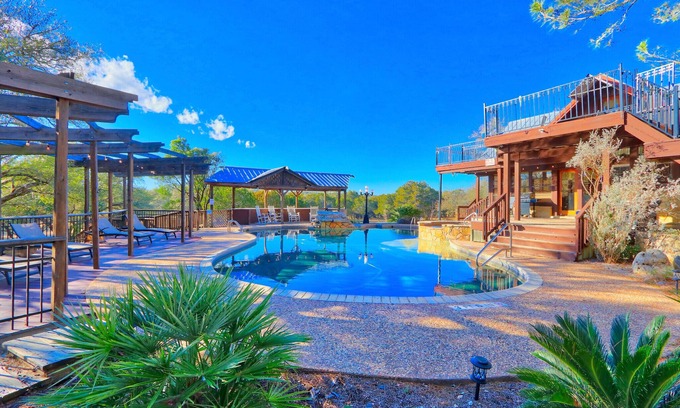 Wimberley House | Amazing Ranch Sleeps 42 Plus! Located On 75 Acres With A Pool And Barn