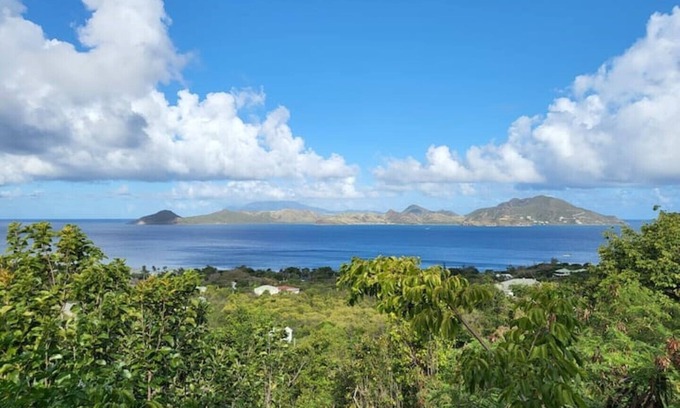 Cliftons Villa | Amazing sea and Nevis peak views, entirely secluded, luxury villa.