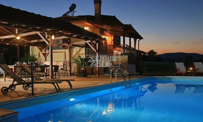 Sithonia Villa | Amazing View by the Pool in Agios Nikolaos I