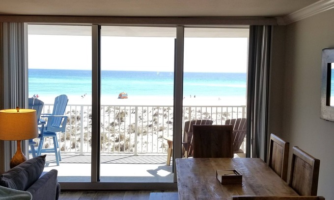 Pensacola Beach Condo | Amazing Views directly on Gulf - 2 Bedroom Condo Starboard Village 422