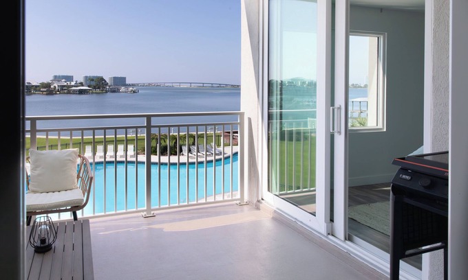 Ono Island Condo | Amazing views year round at newly updated Back Bay!
