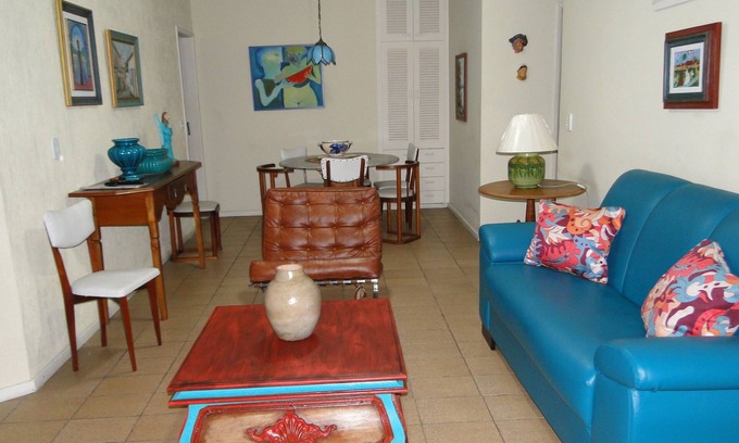 Cabo Frio Apartment | Ample 3 bedroom apt with well furnished balconies on Praia do Forte