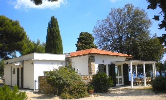 Imperia Villa | an island of peace with amazing sea wiew, among palms, pines, and olive trees
