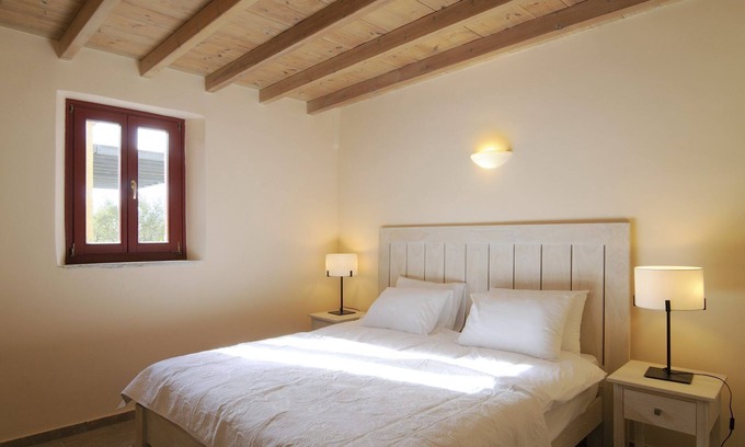 Andros House | Andros Junior Suite with Side Sea View
