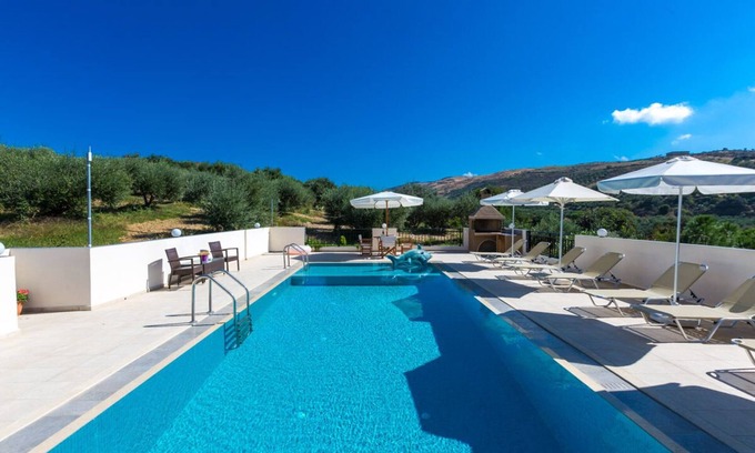 Skepasti Villa | Anemomylos Villa II, with 45m² Private Pool & BBQ, Walking distance to amenities