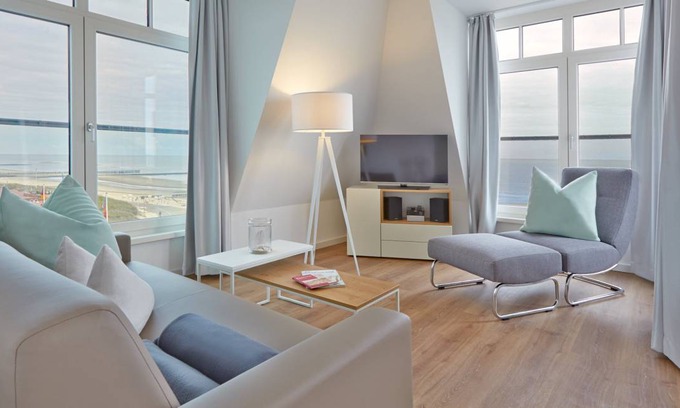 Wangerooge Apartment | Anna Düne 3-44 - bester Meerblick im Aparthotel Anna Düne