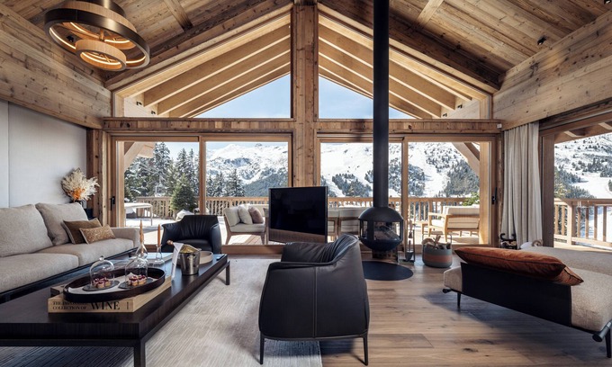 Meribel Apartment | Antares Chalet LUNA ski-in ski-out