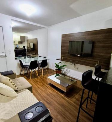 Caruaru Apartment | Apê moderno com Ar, Wi-Fi, máquina de lavar, garagem e portaria 24h- completo e confortável!