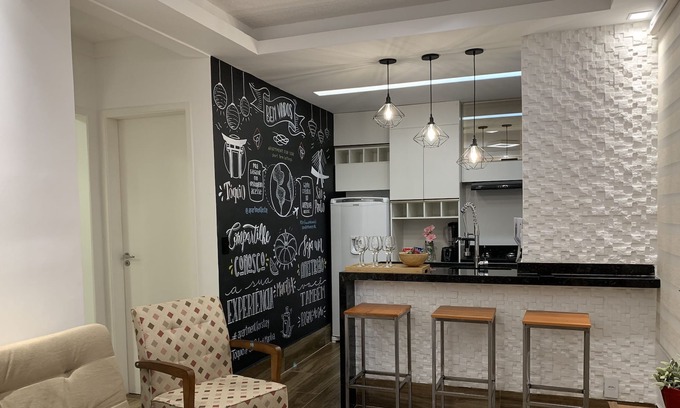 Jardim California Apartment | # ❤️AP 20 ALL DECORATED IN MARILIA / TANGER #
