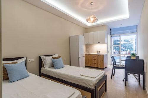 Himare Apartment | Ap 9 - Front Pool, Kitchen & Parking - Goro