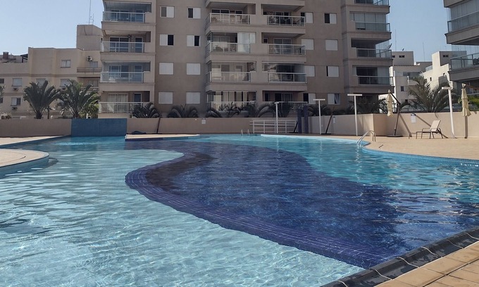 Jardim Virginia Apartment | AP com Varanda Gourmet , Praia da Enseada , Guarujá