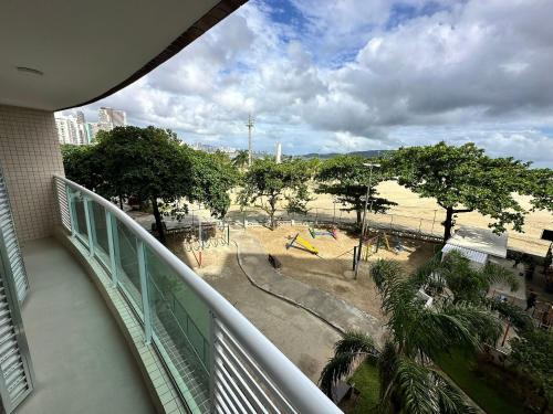 Jose Menino Apartment | Ap Pé na Areia Vista Parcial Mar