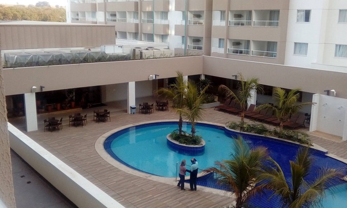 Olimpia Apartment | Apart hotel in Olímpia Park Resort, 300 m from Thermas dos Laranjais Park.