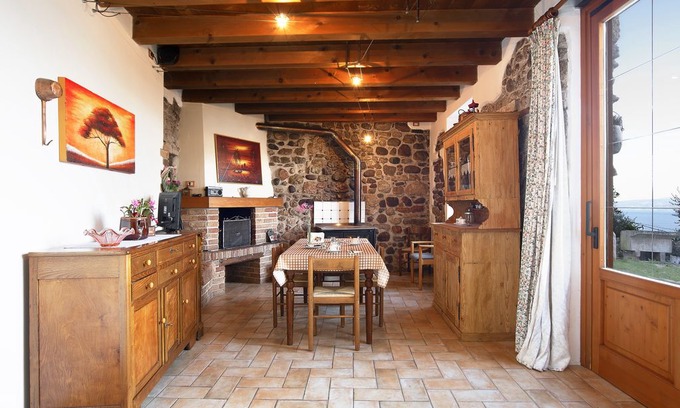 Albisano Apartment | Apartment Casa Silvia II with Lake View, Wi-Fi & Garden; Parking Available, Pets Allowed