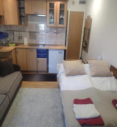 Krynica Morska Cabin | Apartament MONA przy morzu, na parterze,ul Żeromskiego,przy centrum i Domek Mona przy plaży