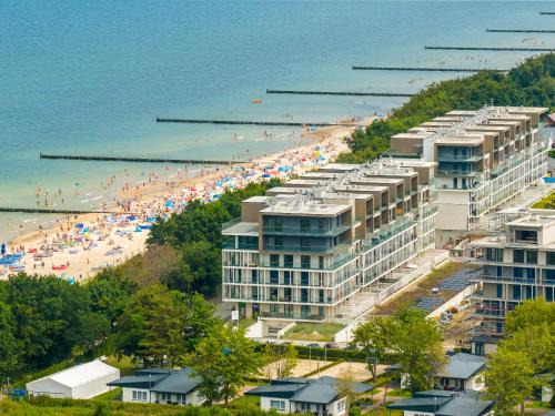 Sianozety Apartment | Apartament Plaża 301 z widokiem na morze -Perłowa Przystań-Holiday City