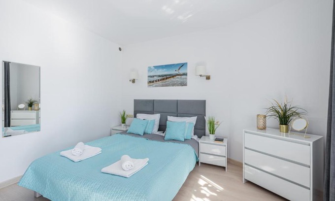 West Pomeranian Voivodeship Apartment | Apartament z balkonem Lazur 250m od morza