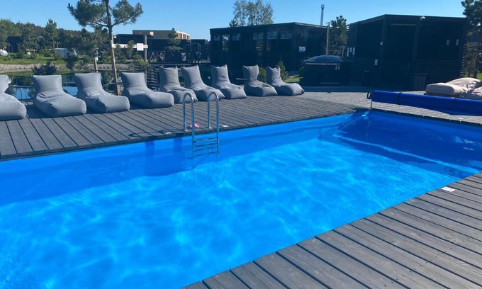 Palanga Apartment | Apartamentai Mano Jūra 2 su vaizdu į baseiną