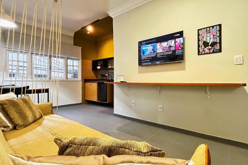 Macae Apartment | Apartamento charmoso, Cozinha completa, Smart TV, Ar condicionado