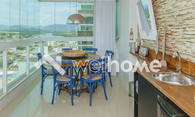 Centro Apartment | Apartamento com Vista Para o mar em Guarapari