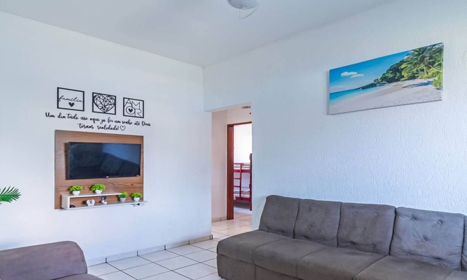 Pereque-Acu Apartment | Apartamento em Ubatuba com varanda e churrasqueira