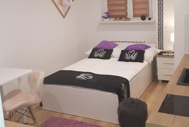 Kielce Apartment | apartamenty centrum Panoramiczna mała dwójka SWAN ŁABĘDŹ PROMENADA Klimatyzacja lodowa