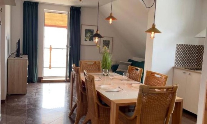 Dziwnowek Apartment | Apartamenty Prima: App. with balcony Beach is only 10 minutes walk away
