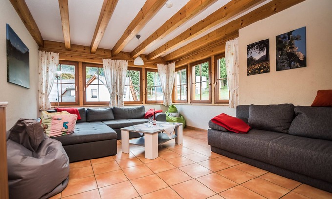 Bad Peterstal-Griesbach Apartment | Apartment '5' with Mountain View, Shared Terrace and Wi-Fi