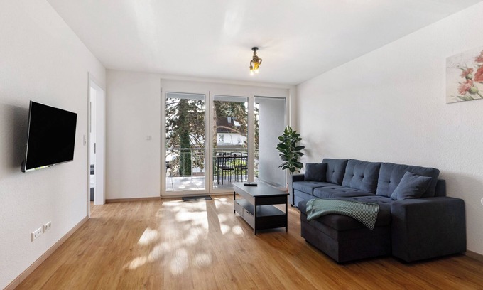 Kappel-Grafenhausen Apartment | Apartment '1' with Balcony and Wi-Fi