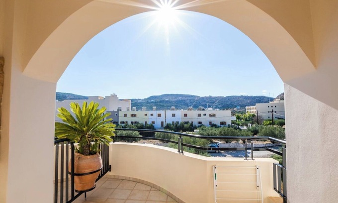 Karpathos Apartment | Apartment '1' with Mountain View, Wi-Fi and Air Conditioning