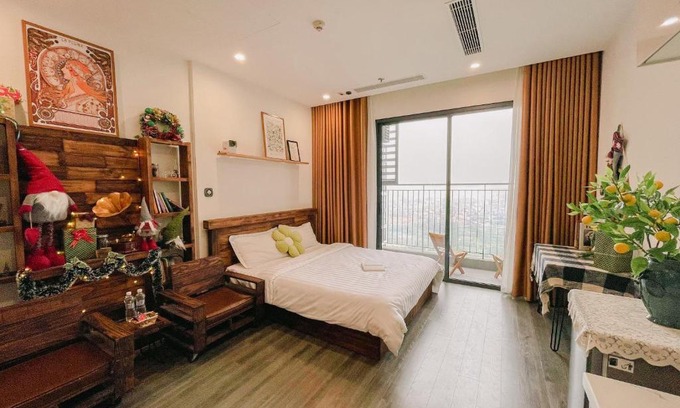 Gia Lam Apartment | Apartment 1BR-FL22th-R103 Building-Vinhome Ocean Park