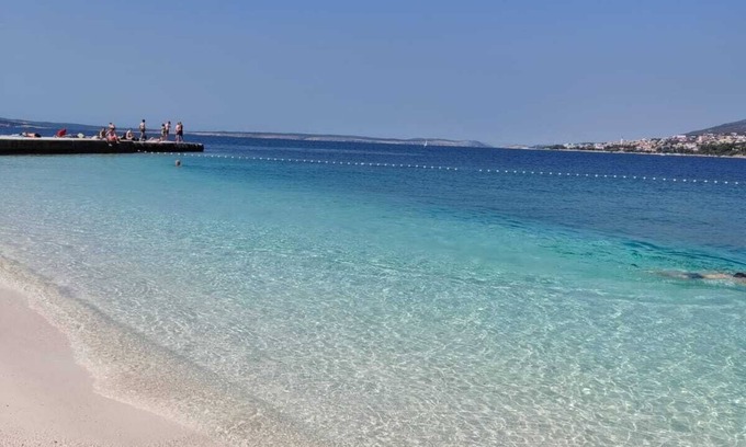 Selce Apartment | Apartment (4-5 persons) with sea view (250m to the beach) and air conditioning