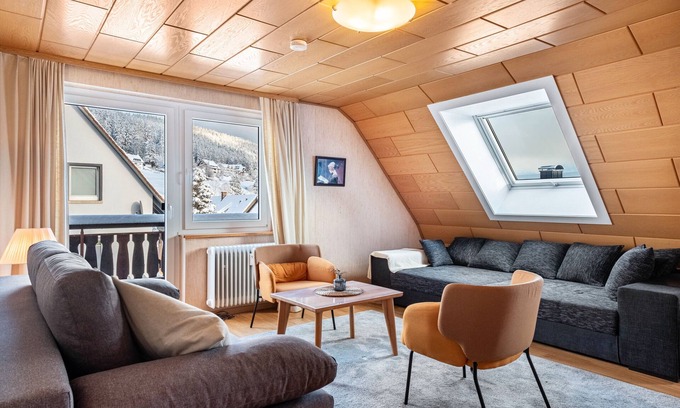Saig Apartment | Apartment '4, 65 Qm' with Shared Garden, Balcony and Wi-Fi