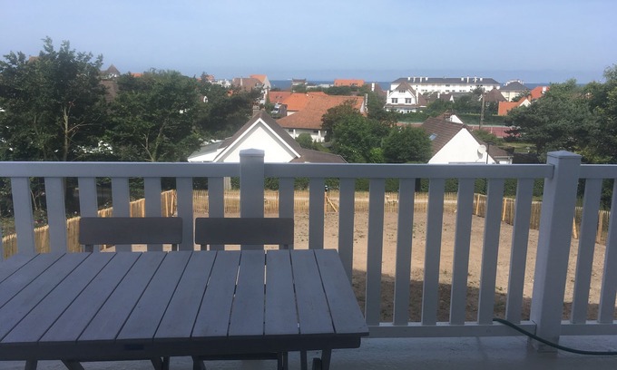 Wissant Apartment | apartment 4 pers sea view in Wissant with balcony