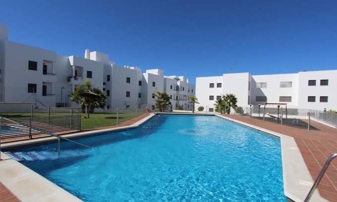 Conil de la Frontera Apartment | Apartment Almudena - with commual pool and sea views