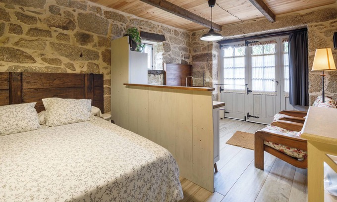 A Caniza Apartment | Apartment 'A Vilamide' with Mountain View