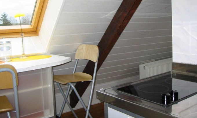 Niehl Apartment | Apartment above the rooftops of Cologne 1 - 4 people