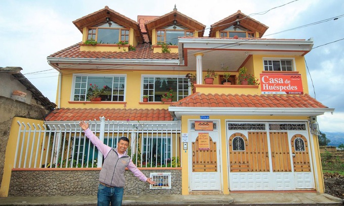 San Pablo del Lago Apartment | Apartment at "Casa de Luis" with lake & mountains view near Otavalo
