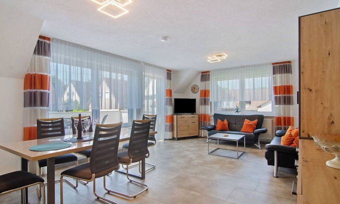 Uhldingen-Muehlhofen Apartment | Apartment 'Balkon' with large south-facing balcony and Wi-Fi