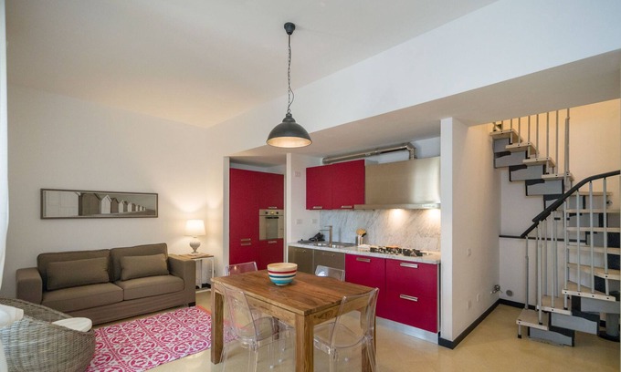 Moneglia Apartment | Apartment B - Two Floor Flat with Terrace, 90 m from Sea