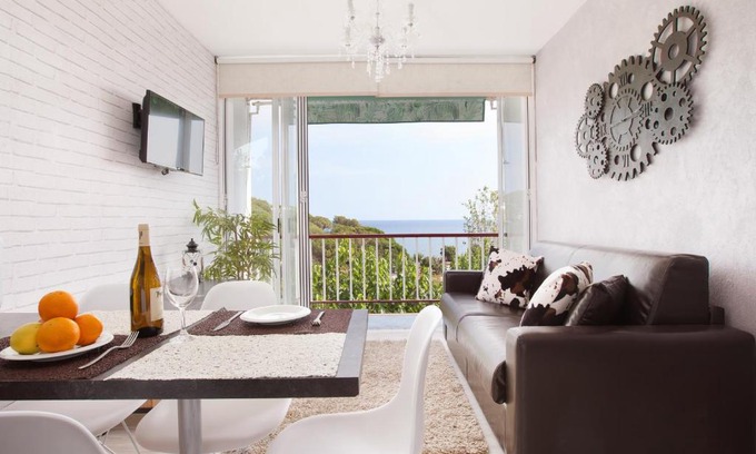 Sant Pol De Mar Apartment | Apartment Beach Front Sant Pol