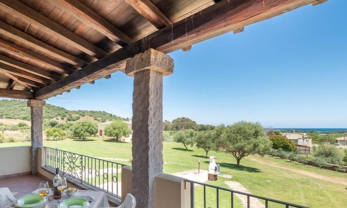 Siniscola Apartment | Apartment CASA POMPIA 1 in La Caletta - 6 persons, 2 bedrooms
