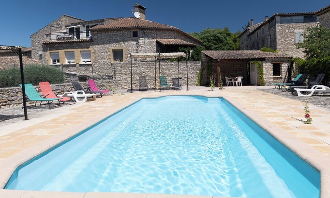Orgnac-l'Aven Apartment | Apartment 'Chez Mémé De La Maréchale' with Private Pool and Wi-Fi