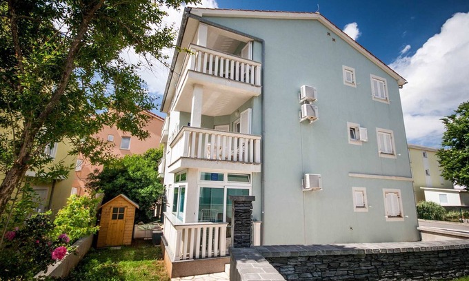 Baska Apartment | Apartment Ema in groundfloor with terrace
