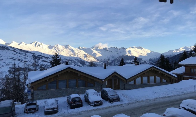 Bellentre Apartment | Apartment Montchavin les Coches facing Mont-Blanc, 2 rooms, 4/5 pers