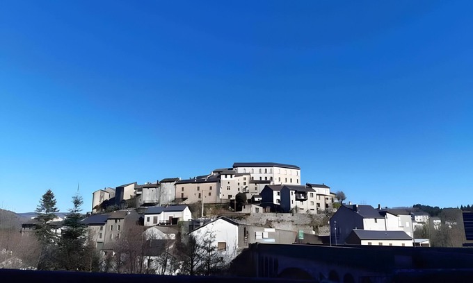 La Salvetat-sur-Agout Apartment | Apartment in the Center of La Salvetat-sur-Agout with Balcony and Mountain View