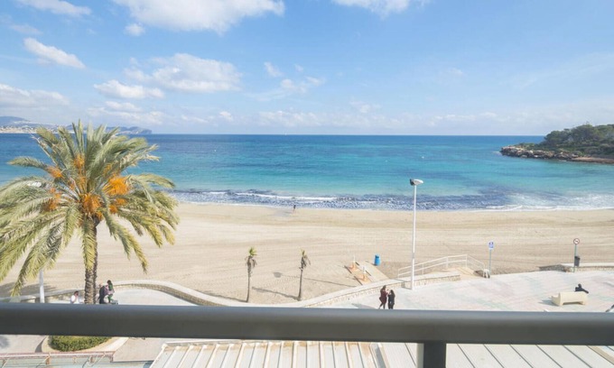 Calpe Apartment | Apartment Frentemar 315 with Sea View, Pool, Wi-Fi & A/C
