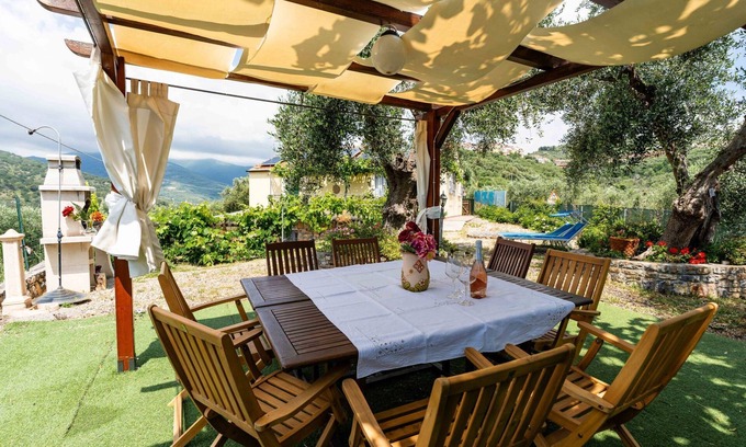 Civezza Apartment | Apartment Garden by Interhome