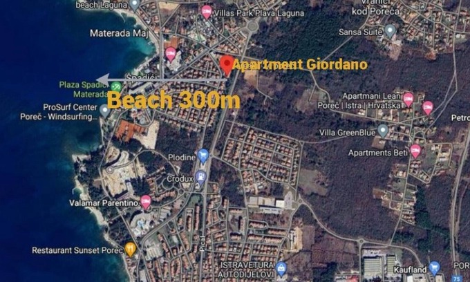 Spadici Apartment | Apartment Giordano for max 4 Persons beach area