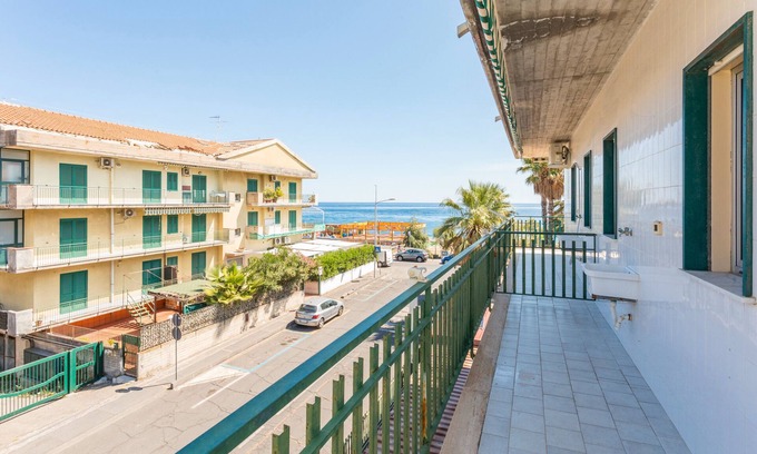 Fondachello Apartment | Apartment 'I Ciottoli Dello Ionio - Apt 18' with Sea View, Shared Terrace and Balcony